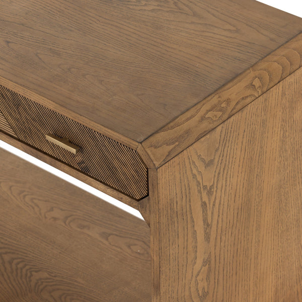 Caspian Console Table - Natural Ash Veneer