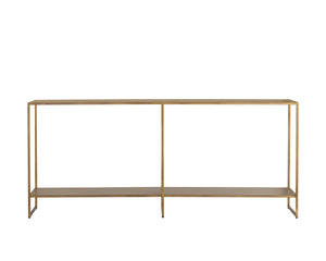 EIFFEL CONSOLE TABLE - ANTIQUE BRASS