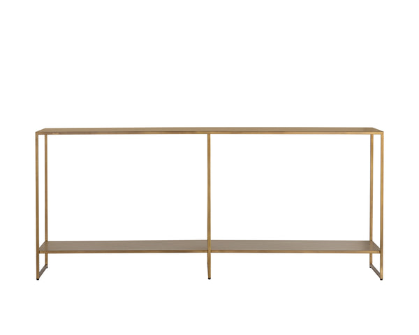 EIFFEL CONSOLE TABLE - ANTIQUE BRASS