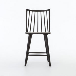 Lewis Windsor Counter Stool-Black Oak