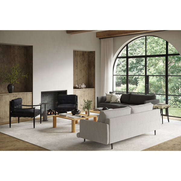 Moe's Lillith Accent Table Black Terrazzo Base