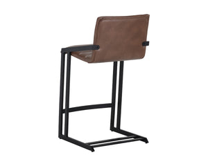 WEBBER COUNTER STOOL - BRAVO COGNAC