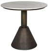 Joseph Side Table, Aged Brass