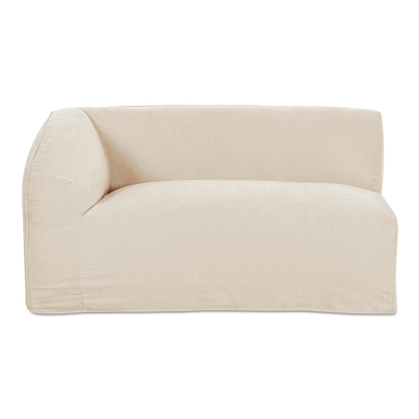 Moe's Isla Left Arm Facing Chair with Washable Cover