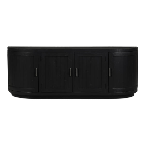 Moe's Nicola Media Cabinet with Curved Doors