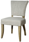 Austin Fabric Dining Chair In Rice