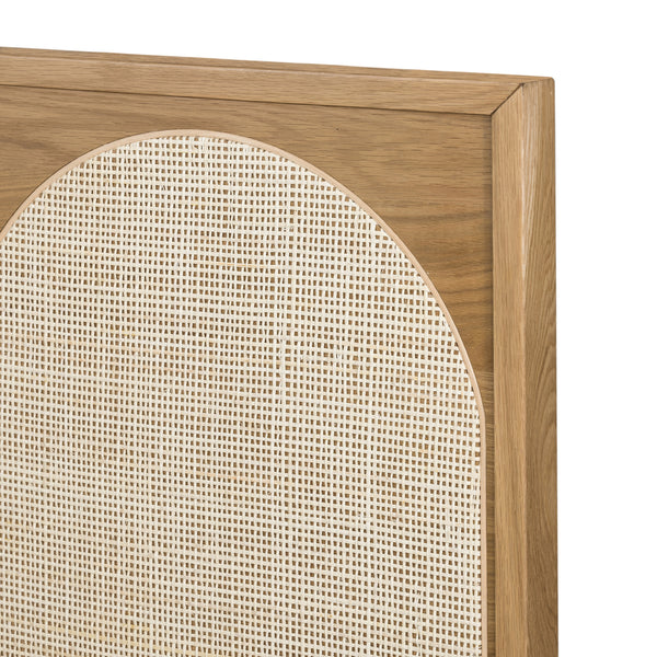Allegra Bed-Natural Cane-Queen