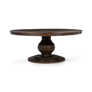 Brookside Solid Wood Round Dining Table