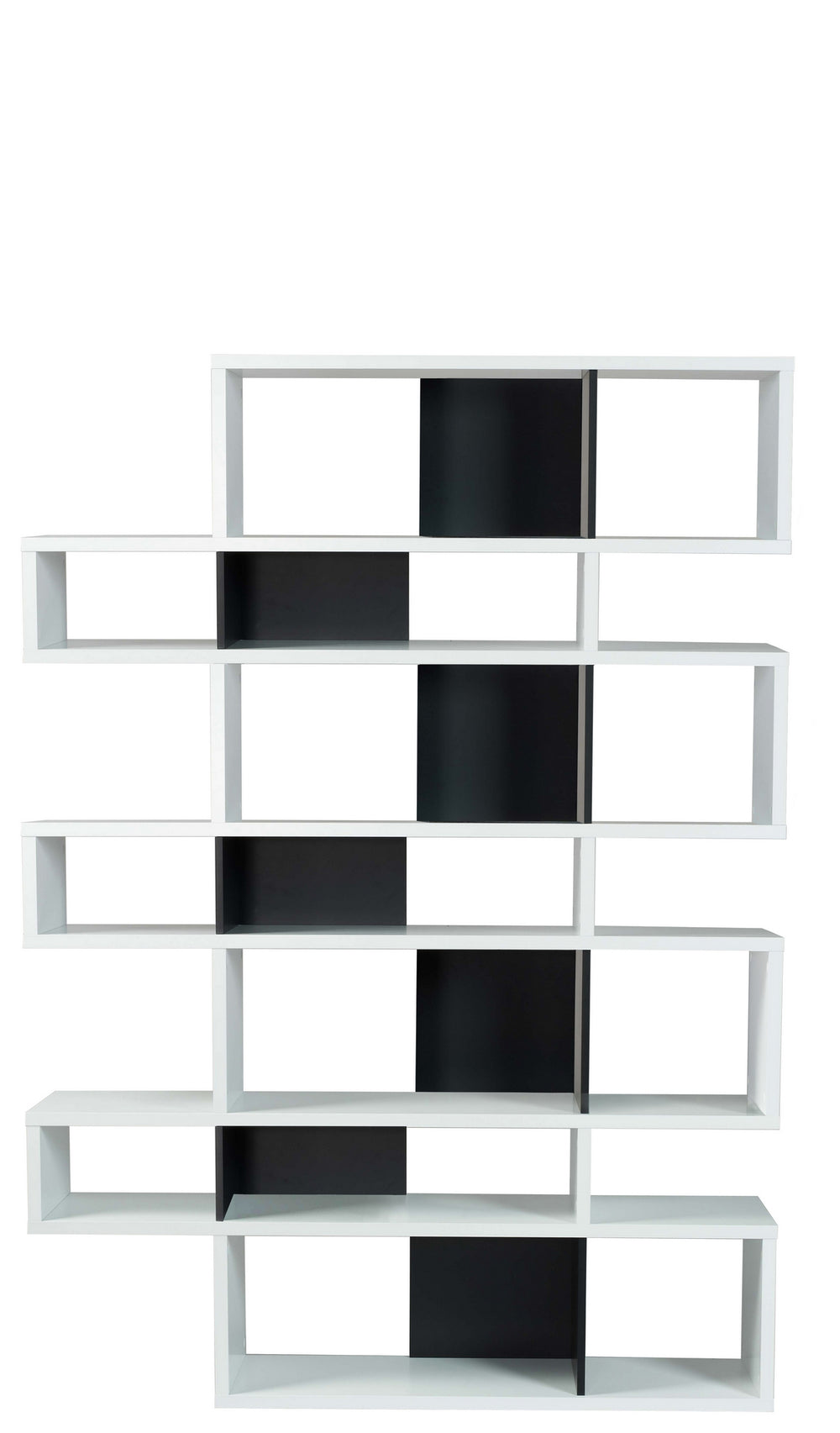 London Composition Large Bookshelf White/Black