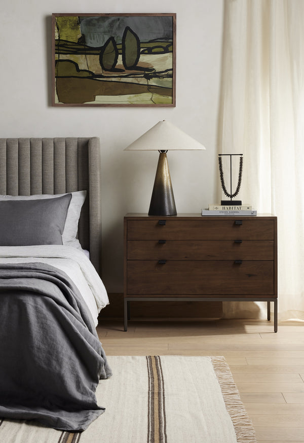 Trey Large Nightstand In Auburn Poplar