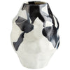 Mod Vase in Black and White
