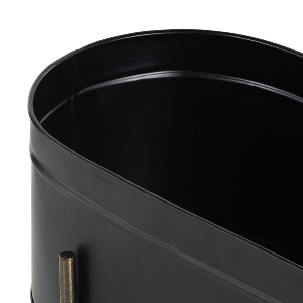 Jed Large Planter In Iron Matte Black