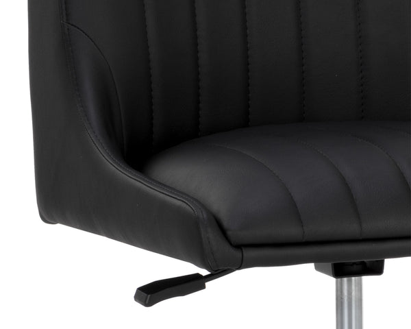 HALDEN OFFICE CHAIR - VINTAGE BLACK