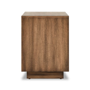 Grove Nightstand In Beige Painted Linen
