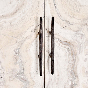 Lisbon Solid Wood 4Dr Cabinet - Reclaimed Pine