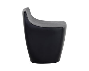 LEDGER STOOL - BLACK