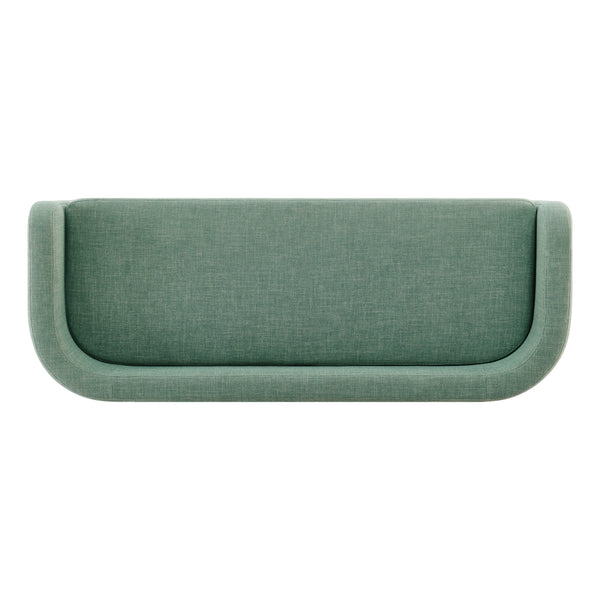 Wendy KD Fabric Storage Bench, Meridian Sea Green