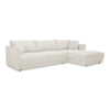 Moe's Bryn Sectional Right Oyster in Beige