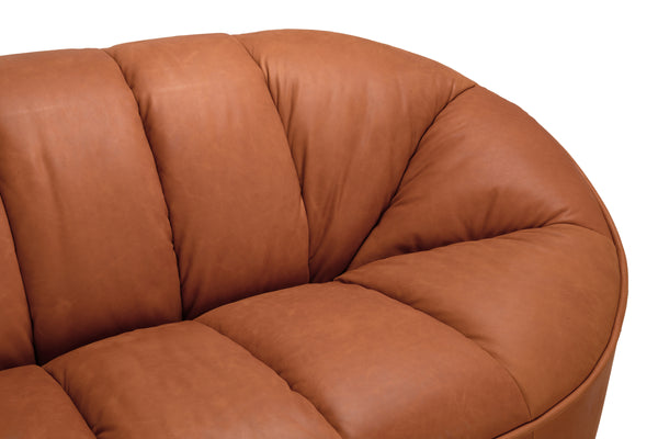 Amadeus Sofa, Roman Red Leather
