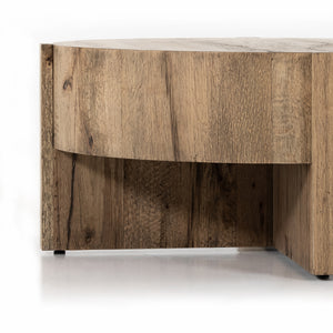 Bingham Coffee Table In Rustic Oak Veneer