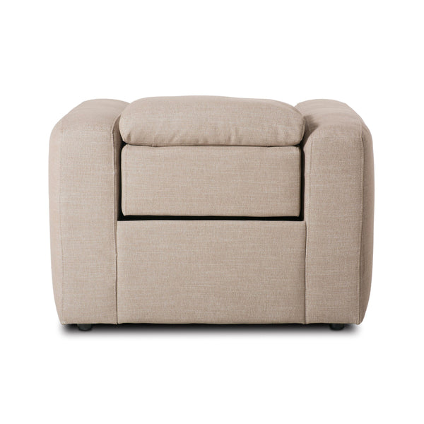 Radley Power Recliner Accent Chair - Crypton® Nomad Taupe