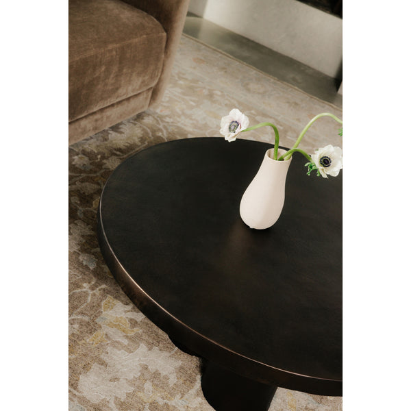Moe's Logan Outdoor Coffee Table in Black