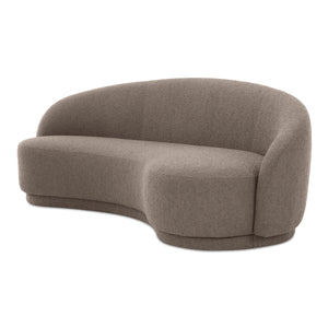 Moe's Excelsior Sofa in Warm Taupe Boucle