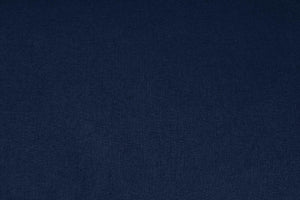 Carmen Cloud Ottoman In Navy Linen Fabric