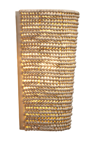  Seawall 1-Light Beaded Cone Wall Sconce