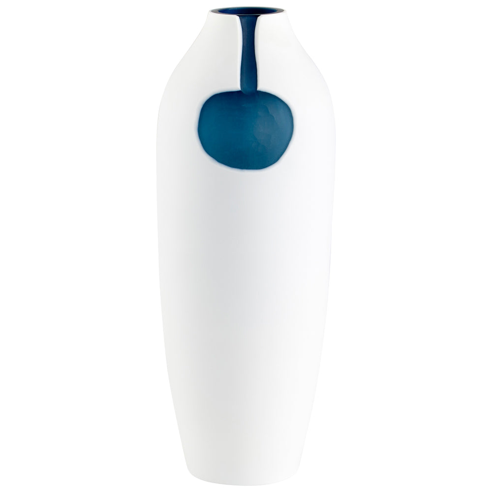 Large Oracle Vase in Blue and White