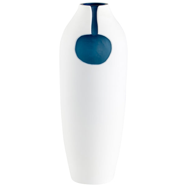 Large Oracle Vase in Blue and White