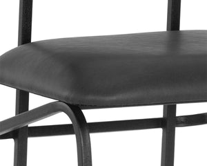 GIBBONS BARSTOOL - BLACK - BRAVO PORTABELLA