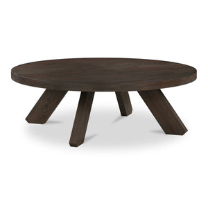 Moe's Alden Coffee Table in Cool Brown Oak
