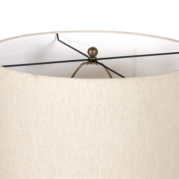 Nour Floor Lamp In Ombre Stainless Steel