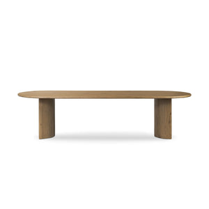 Paden Dining Table - Worn Oak Veneer