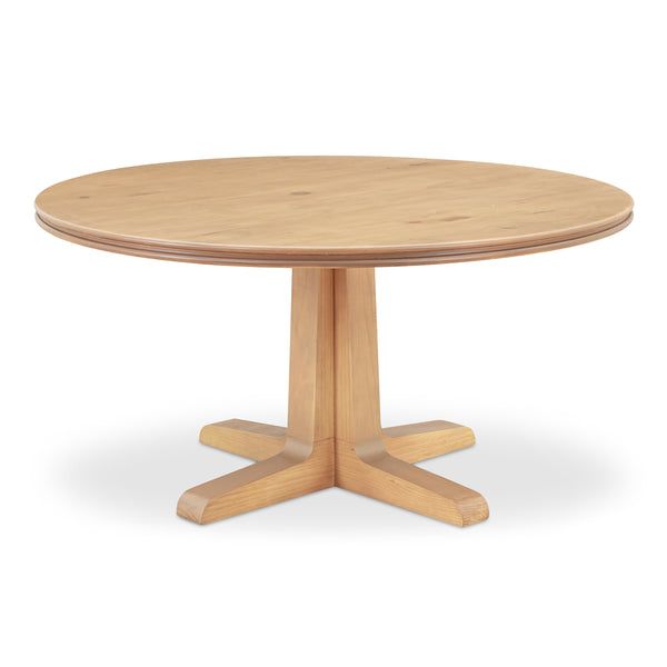 Charles Dining Table with Solid Pine Base