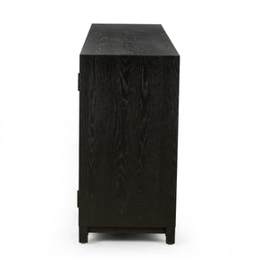 Millie Large Sideboard in Matte Black