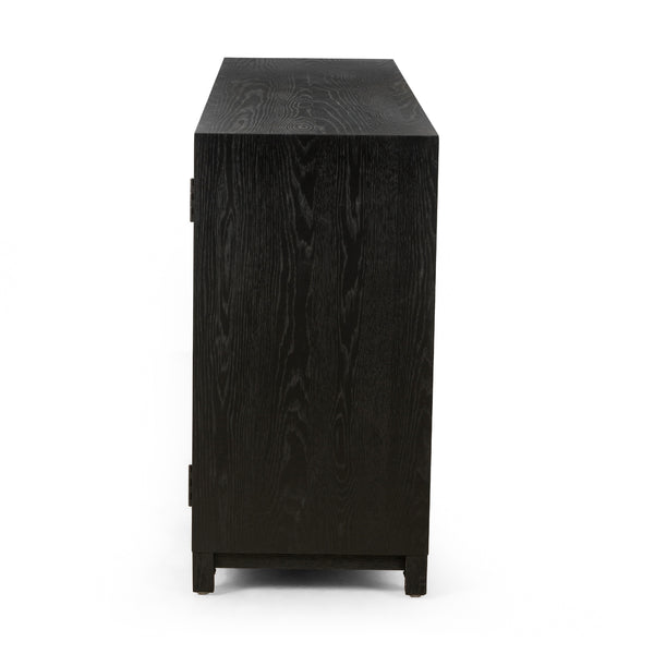 Millie Large Sideboard in Matte Black