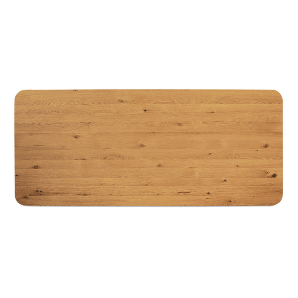 Moe's Winston Dining Table in Rustic Oak