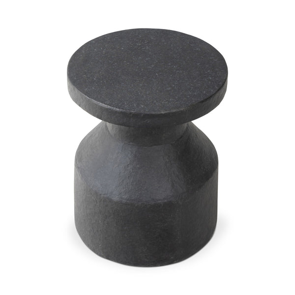 Odeon End Table In Distressed Graphite Concrete