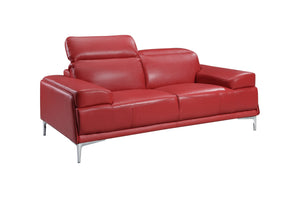 Blythe Love Seat in Red 