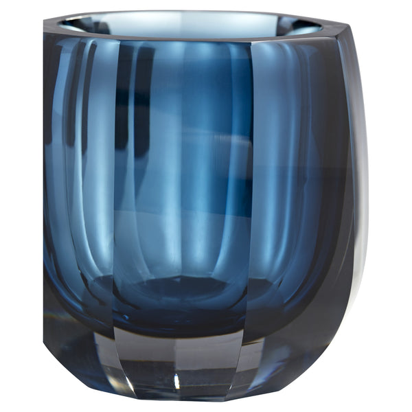 Large Azure Oppulence Vse in Blue/Clear