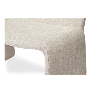 Moe's Ella Accent Chair in Heather Beige
