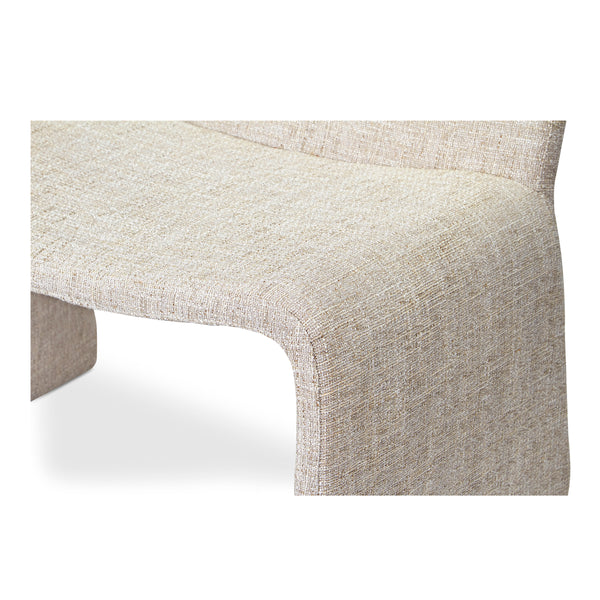 Moe's Ella Accent Chair in Heather Beige
