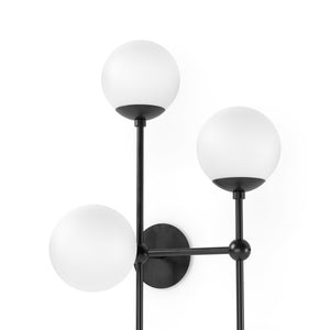 Armstrong 4 R Sconce - Black Gunmetal