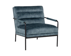 TRISTEN LOUNGE CHAIR - NONO PETROL