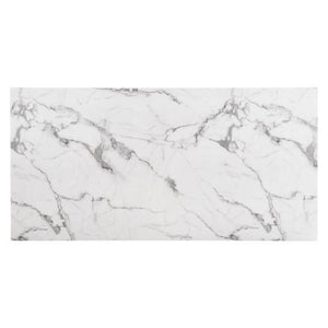 Atlas Dining Table White & Gold