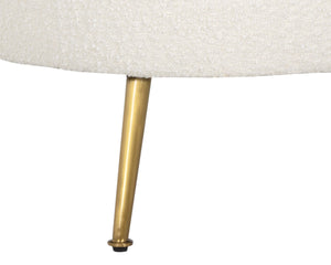 CLEA LOUNGE CHAIR - ALTRO WHITE