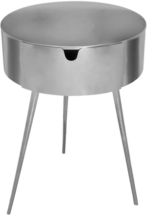 Bennie Night Stand In Silver