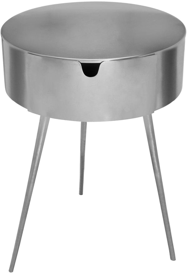 Bennie Night Stand In Silver